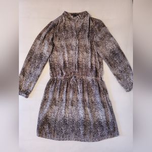 Selling Women's Snake Print Dress/Top With Drawstring Waist And Inner Lining